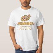 Funny Pizza T-shirt (Voorkant)