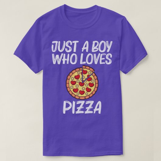 Funny Pizza voor jongens Kinder Pizza Lover Chef P T-shirt (Design voorkant)