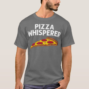 Funny pizza voor mannen Italiaans voedselpakket T-shirt
