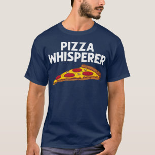 Funny pizza voor mannen Italiaans voedselpakket T-shirt