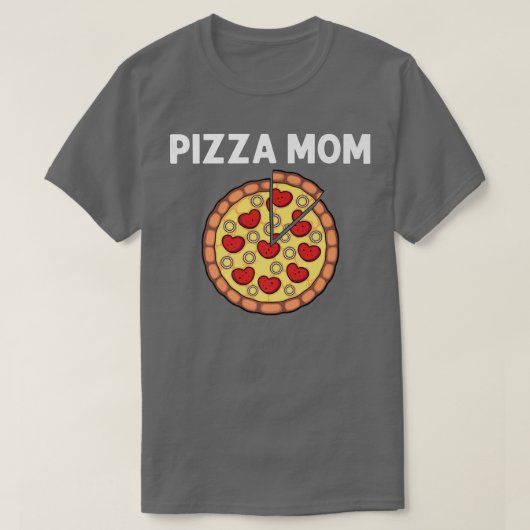 Funny Pizza voor moeder Pizza Lover Chef Pepper T-shirt (Design voorkant)
