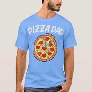Funny Pizza voor vader Pizza Lover Chef Pepper T-shirt