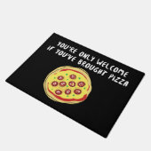 Funny Pizza Welkom Deurmat (Schuin)