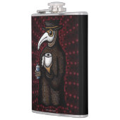 Funny Plague Doctor in de toiletpapier Heupfles (Links)