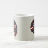 Funny planets galaxy space koffiemok (Center)