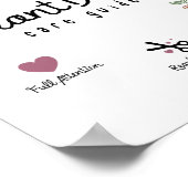 Funny Plant Diva Care Guide Plant Lovers Groeiend Poster (Hoek)