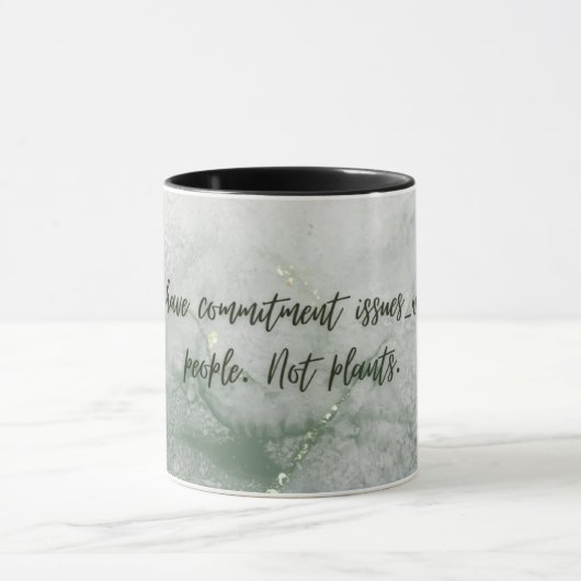 Funny Plant Lover Mug  Mok (Midden)