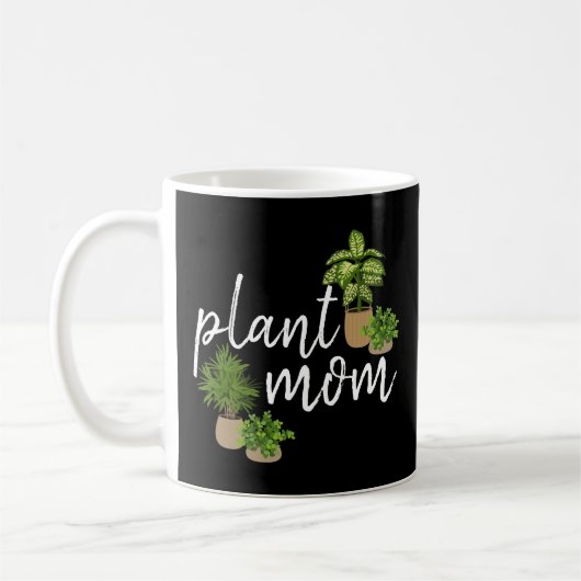 Funny Plant Mam Coffee Mok (Links)