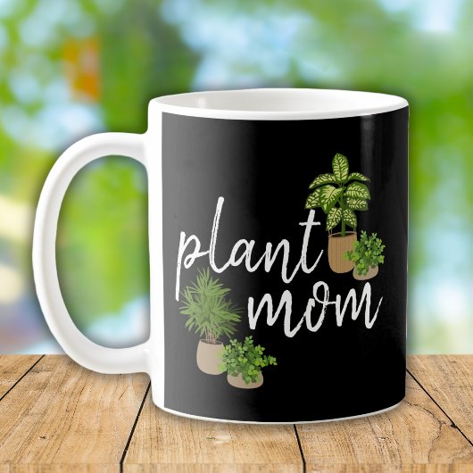 Funny Plant Mam Coffee Mok
