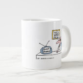 Funny Plastic of Cosmetic Surgeons Cartoon Grote Koffiekop (Voorkant rechts)