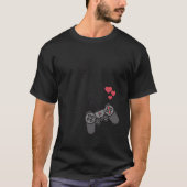 Funny Player 1 Player 2 Matching Gamer Couple Hem T-shirt (Voorkant)
