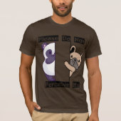 Funny Please Do Not Perceive Me Men's T-Shirt (Voorkant)