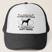Funny PLOTT HOUND design Trucker Pet (Voorkant)