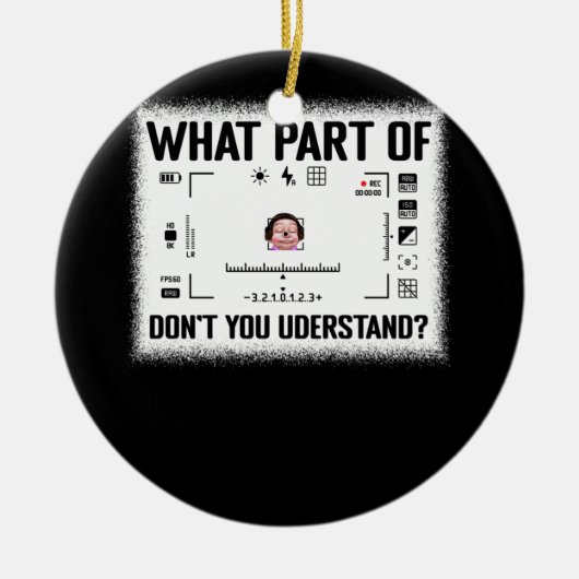 Funny Plumber Extra Kosten Keramisch Ornament (Voorkant)