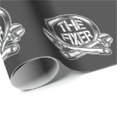 Funny Plumber Fix Repairman Craftsman Humor Cadeaupapier (Rol Hoek)