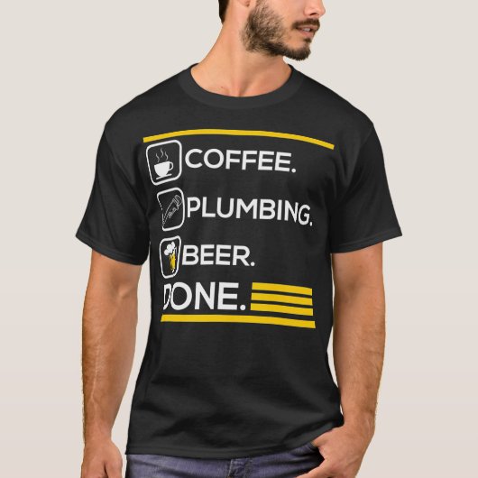 Funny Plumber Plumbing Gifts T-shirt (Voorkant)