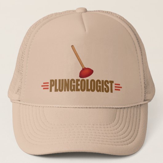 Funny Plumber Trucker Pet (Voorkant)