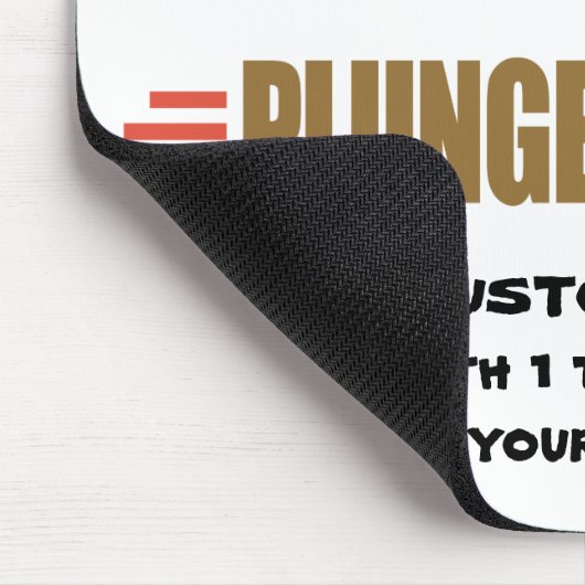 Funny Plumbing Muismat (Hoek)