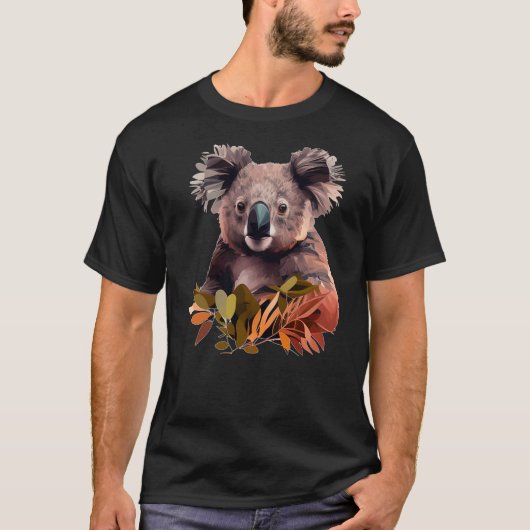 Funny plump Koala Bear T-shirt (Voorkant)