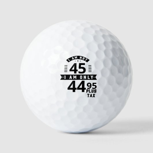 Funny  plus Tax Golf Balls Golfballen (Voorkant)