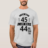 Funny Plus Tax T-Shirt (Voorkant)