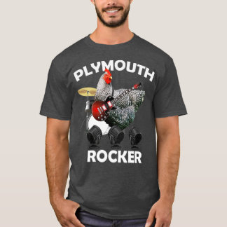 Funny Plymouth Rock Chicken Hen Humor Gift T-shirt
