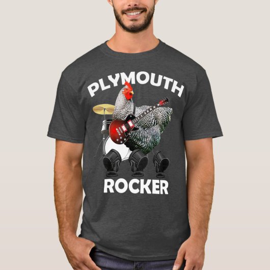 Funny Plymouth Rock Chicken Hen Humor Gift T-shirt (Voorkant)
