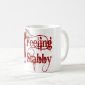 Funny PMS Stabby Koffiemok (Voorkant rechts)