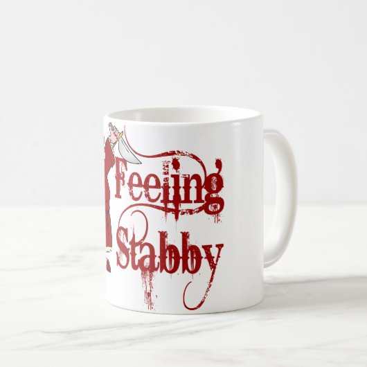 Funny PMS Stabby Koffiemok (Voorkant rechts)