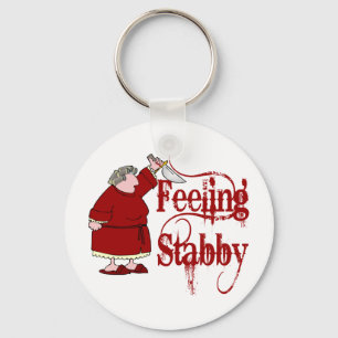 Funny PMS Stabby Sleutelhanger