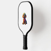 Funny Poedel Dierenvriend Dogs Graphic Schattige D Pickleball Paddle (Links)