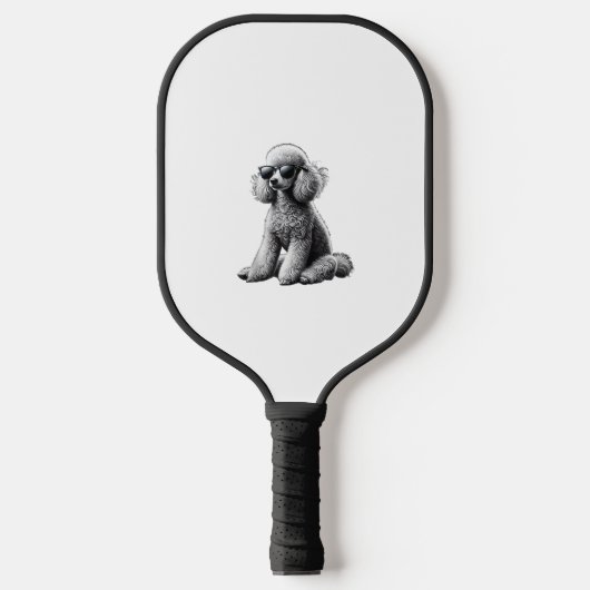 Funny Poedel Dierenvriend Dogs Graphic Schattige D Pickleball Paddle (Voorkant)
