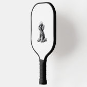 Funny Poedel Dierenvriend Dogs Graphic Schattige D Pickleball Paddle (Links)