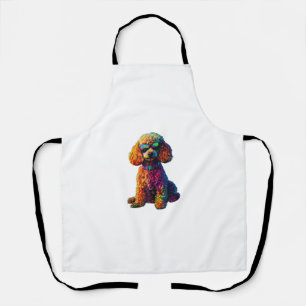 Funny Poedel Dierenvriend Dogs Graphic Schattige D Schort