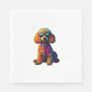Funny Poedel Dierenvriend Dogs Graphic Schattige D Servet