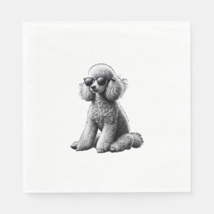 Funny Poedel Dierenvriend Dogs Graphic Schattige D Servet