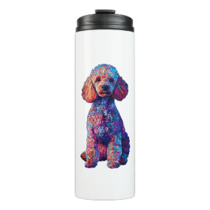Funny Poedel Dierenvriend Dogs Graphic Schattige D Thermosbeker