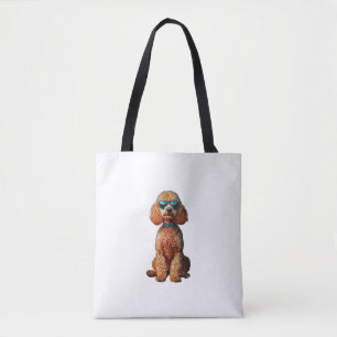 Funny Poedel Dierenvriend Dogs Graphic Schattige D Tote Bag
