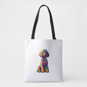 Funny Poedel Dierenvriend Dogs Graphic Schattige D Tote Bag