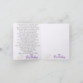 Funny Poem voor Mam Birthday Kaart (Binnen)