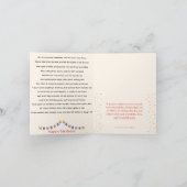 Funny Poem voor moeder geboortedag Kaart (Binnen)