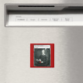 Funny Poet Emily Dickinson Valentijnsdag Magneet (Insitu (Vaatwasser))