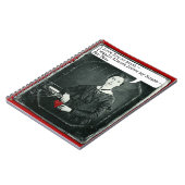 Funny Poet Emily Dickinson Valentijnsdag Notitieboek (Linkerzijde)