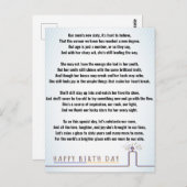 Funny Poetry voor 60th Birthday mama Briefkaart (Voorkant / Achterkant)