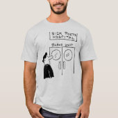 Funny Poets Hospital Gag - Poetry Lover T-shirt (Voorkant)