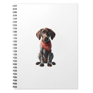 Funny Pointer Shirt Pointer Mom Dad Hondenliefhebb Notitieboek