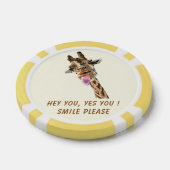 Funny Poker Chips Speelse Giraffe - Smile (Enkel)