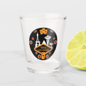 Funny Poker Gifts | Lucky Kaart | Poker Party Mous Shot Glas (Voorkant)