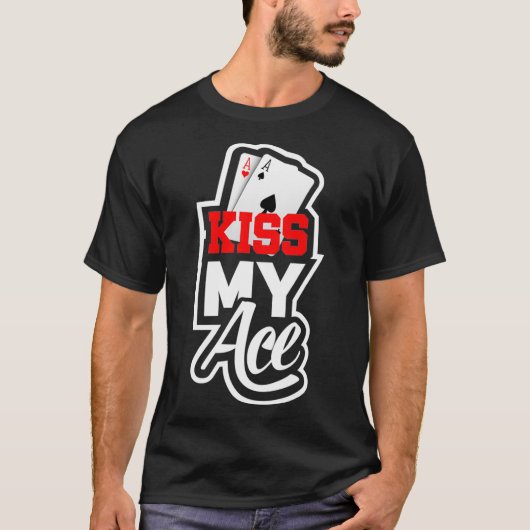 Funny Poker Teas Holdem Poker Player  T-shirt (Voorkant)