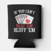 Funny poker word art  blikjeskoeler (Achterkant)